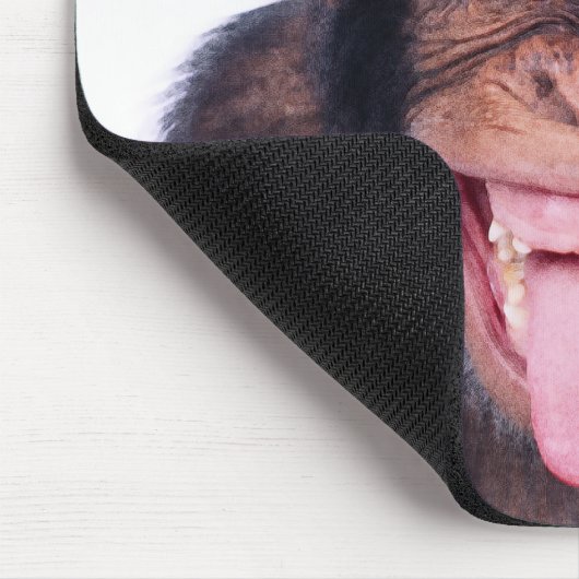 Lachender Affe Mousepad (Ecke)