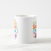 Lachender Becher 'Sonnenschein gemischt mit Seiten Kaffeetasse (Mittel)