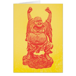 Lachender Buddha (rot)