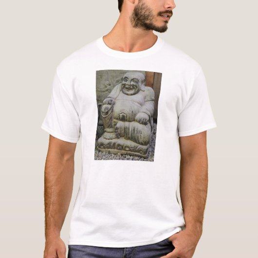 Lachender Buddha T-Shirt (Vorderseite)