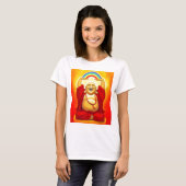 Lachender Buddha T-Shirt (Vorne ganz)