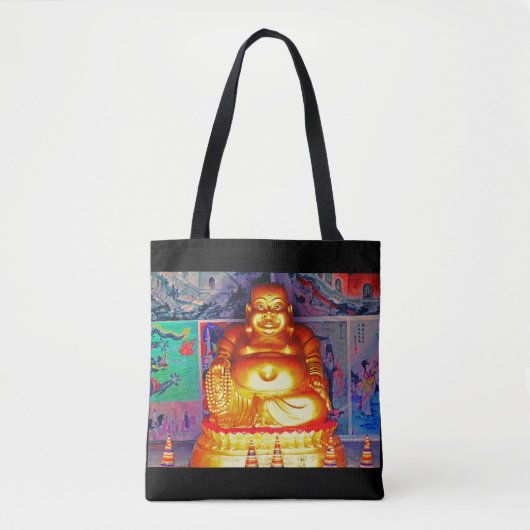 Lachender Buddha Tasche (Vorderseite)