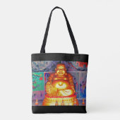 Lachender Buddha Tasche (Rückseite)