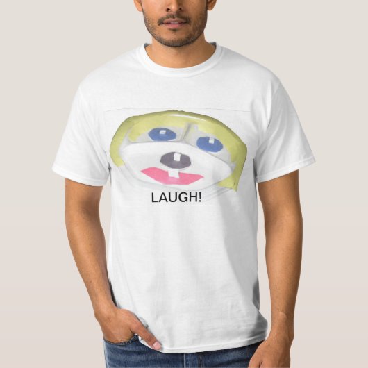 Lachender Clown-T - Shirt (Vorderseite)