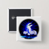 Lachender Delfin Button (Vorne & Hinten)