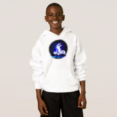 Lachender Delfin Hoodie (Vorne ganz)