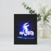 Lachender Delfin Postkarte (Stehend Vorderseite)