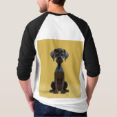 lachender Doggo T-Shirt (Rückseite)
