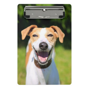 Lachender Hund Getty Bild-  Mini Klemmbrett