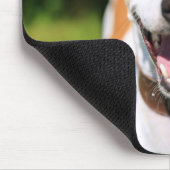 Lachender Hund Getty Bild-| Mousepad (Ecke)