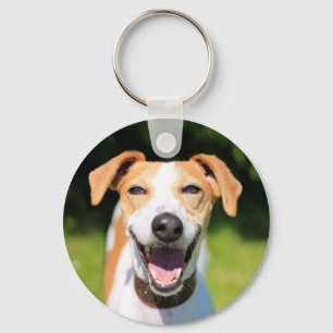 Lachender Hund Getty Bild- Schlüsselanhänger