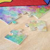 Lachender Mann (Künstlerisches Selbstportrait) Puzzle (Seite)