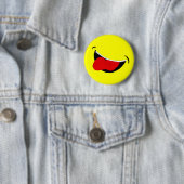 Lachender Mund-Knopf Button (Beispiel)