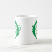 Lachender Schimpanse Kaffeetasse (Mittel)