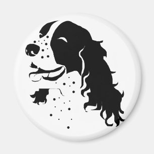Lachender SpringerSpaniel Magnet