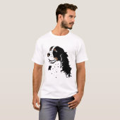 Lachender SpringerSpaniel T-Shirt (Vorne ganz)