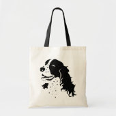 Lachender SpringerSpaniel Tragetasche (Vorne)