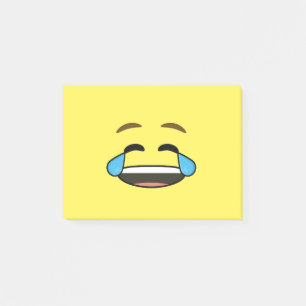 Lachendes Emoji Post-it Klebezettel