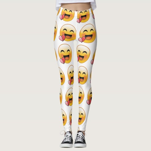 LACHENDES IMOJI LEGGINGS (Vorderseite)