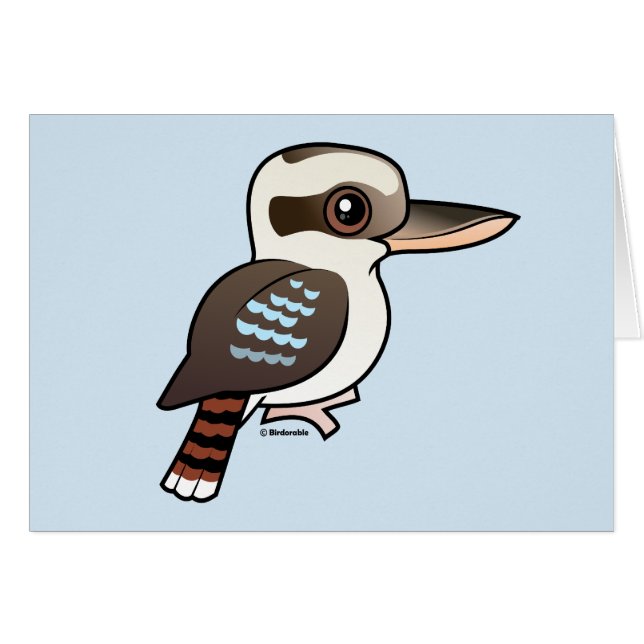 Lachendes Kookaburra (Vorderseite (Horizontal))