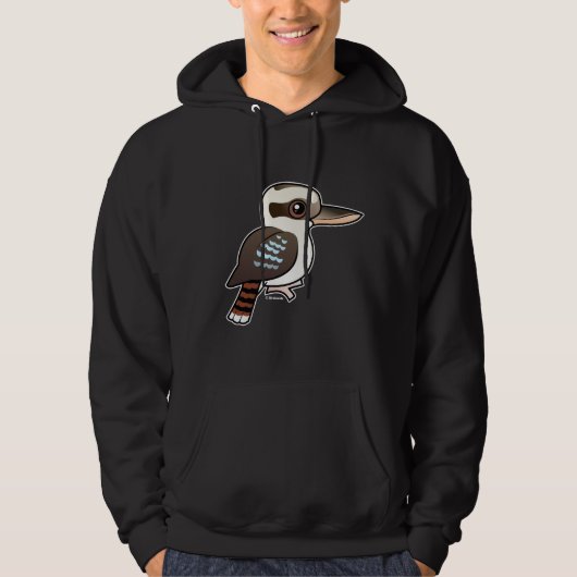 Lachendes Kookaburra Hoodie (Vorderseite)