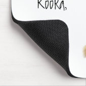 Lachendes Kookaburra Mousepad (Ecke)