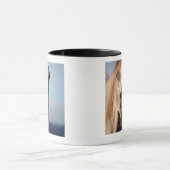 lachendes Pferd Tasse (Zentrum)