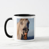 lachendes Pferd Tasse (Links)