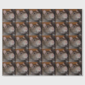 lachendes Rattenpapier Geschenkpapier (Flach)