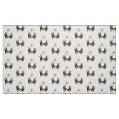 Lachendes viel Glück Buddha-Muster Stoff (Fat Quarter (45,7 x 55,9 cm))