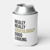 Lächerlich gutes Zitat Dosenkühler (Kanne Vorderseite)