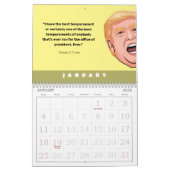 Lächerliche Zitate von Donald Trump Kalender (Jan 2026)
