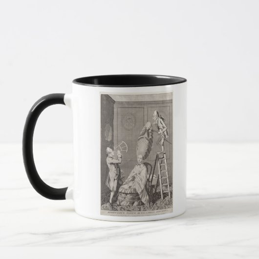 Lächerlicher Geschmack oder die Damen-Absurdität, Tasse (Links)