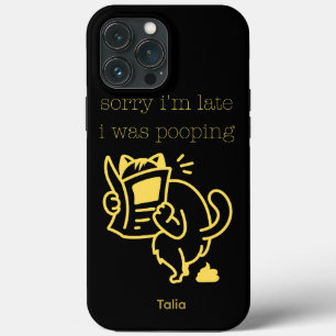 Lachhaft Entschuldigung, dass ich zu spät komme. I Case-Mate iPhone Hülle