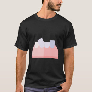 Lachhafte schiefe Zähne T-Shirt