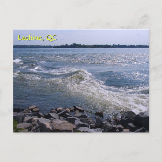 Lachine Rapids Constant Wave Postkarte (Vorderseite)