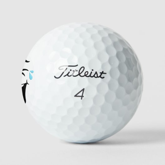 Laching Emoticon Golfball (Logo)