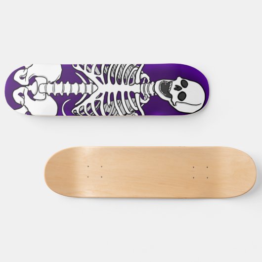 Laching Skeleton Skateboard (Horizontal)