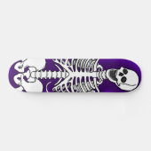 Laching Skeleton Skateboard (Horizontal)
