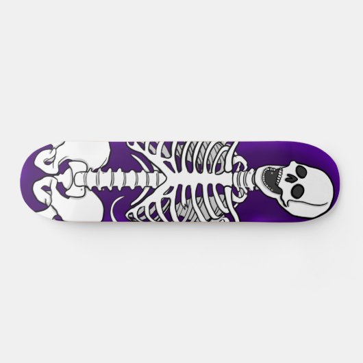 Laching Skeleton Skateboard (Horizontal)