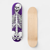 Laching Skeleton Skateboard (Vorderseite)
