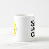 Lächle für deinen Chef Kaffeetasse (Mittel)