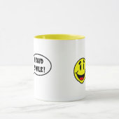 Lächle! ICH SAGTE LÄCHELN! Tasse (Zentrum)