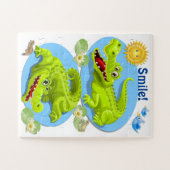Lächle Krokodile! Puzzle (Horizontal)