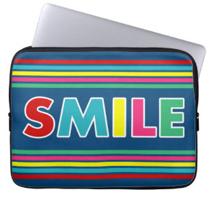 Lächle! Laptopschutzhülle