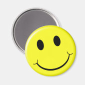 Lächle! Magnet (Vorderseite/Rückseite)