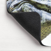 Lächle nie bei einem Krokodil! Mousepad (Ecke)
