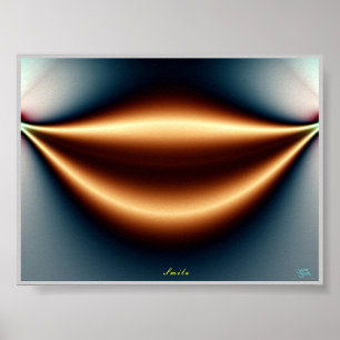 Lächle. Poster