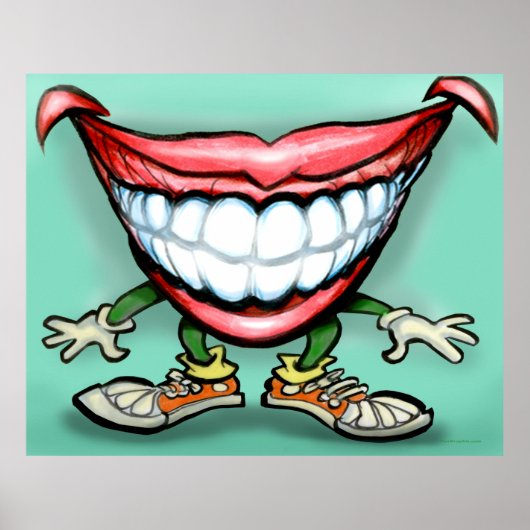 Lächle! Poster (Vorne)