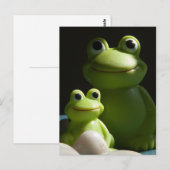 Lächle! Postkarte (Vorne/Hinten)